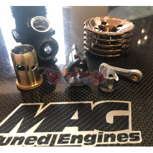MAG Tuned OS Shimo3 Full modified engine with TR03 pipe Combo Set MAG Tuned OS Shimo3 Full modified engine with TR03 pipe Combo Set